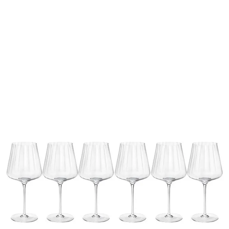 Bernadotte rødvinsglass 80 cl 6 stk