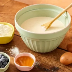 Big Love puddingskål/bakebolle i stentøy 1,5L grønn