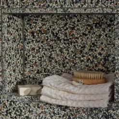 Big Waffle vaskeklut 25x40 cm 3 stk stone