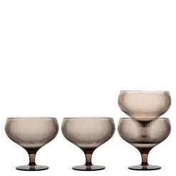 Billi champagneglass 40 cl 4 stk brun