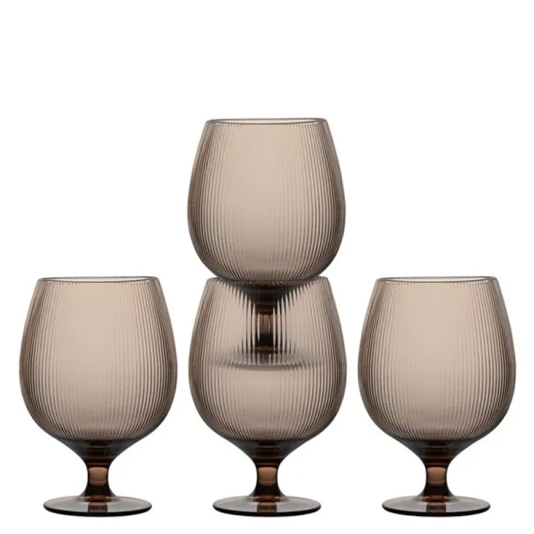 Billi ølglass 50 cl 4 stk brun
