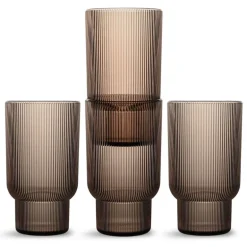 Billi vannglass 43 cl 4 stk brun