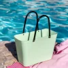 Biobased Plastic veske liten 7,5L lys grønn