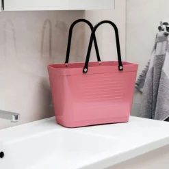 Biobased Plastic veske liten 7,5 L varm rosa