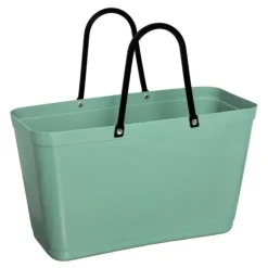 Biobased Plastic veske stor 15L olivengrønn