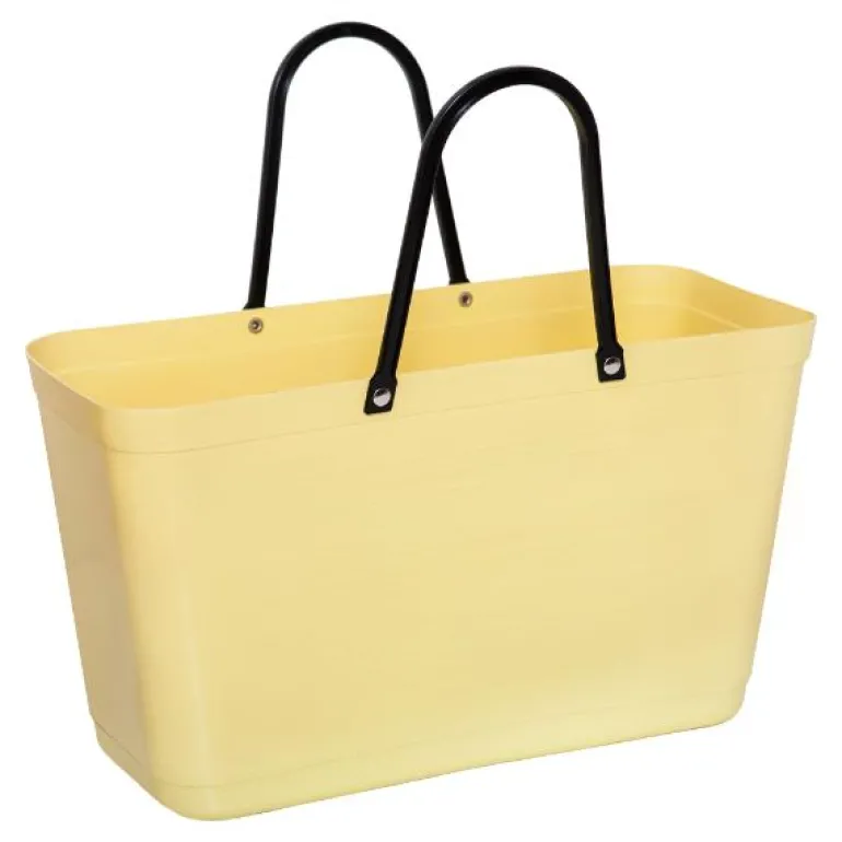 Biobased Plastic veske stor 15L sitrongul