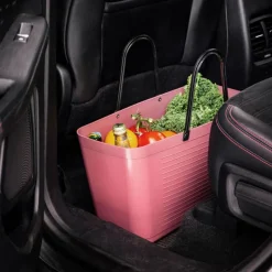 Biobased Plastic veske stor 15 L varm rosa