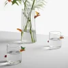 Birds glass 32 cl fugl grønn