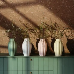 Birgit vase 35 cm lily rosa