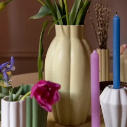 Birgit vase 17 cm pale yellow