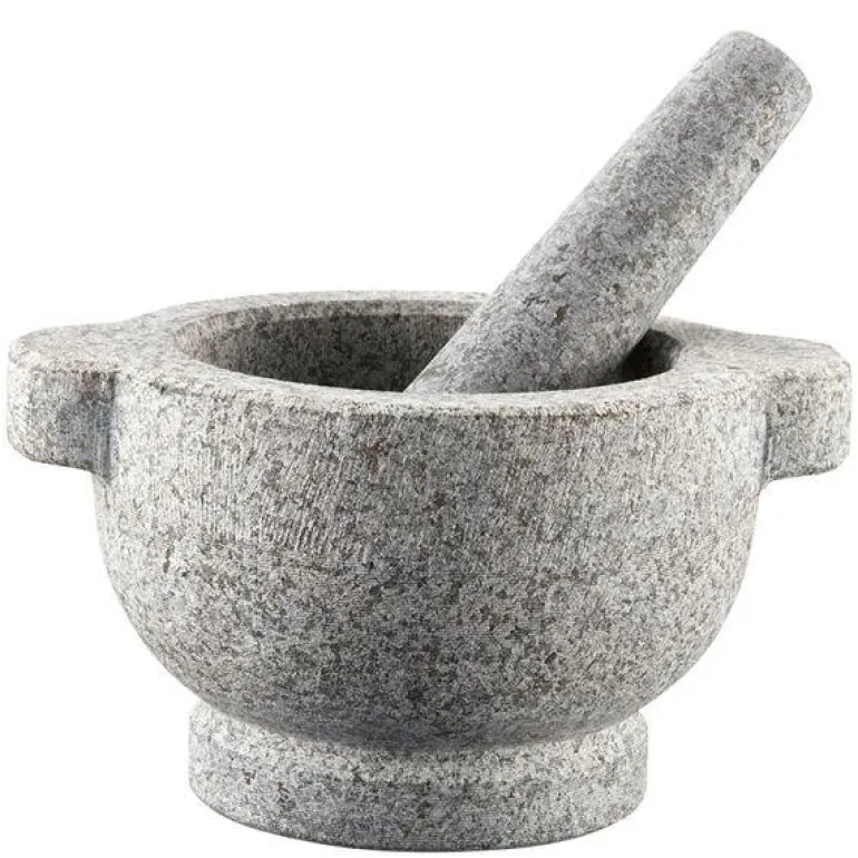 Birkedal morter 22x12 cm granitt