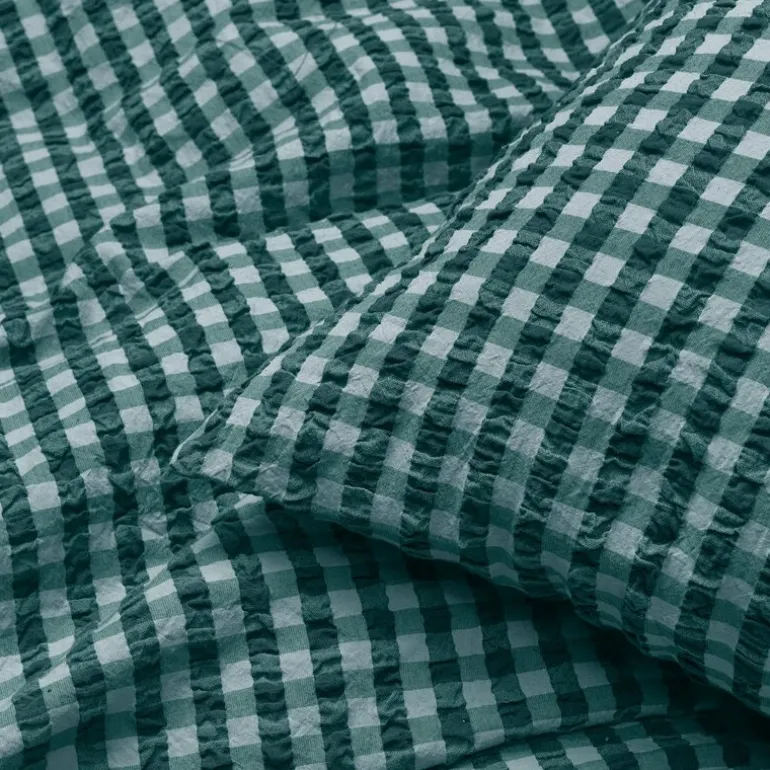 Bæk&Bølge sengetøy 150x210 cm grønn/lys blå