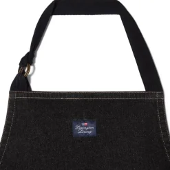Black Denim forkle one size svart
