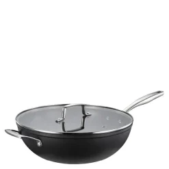 Black Line wok 30 cm svart