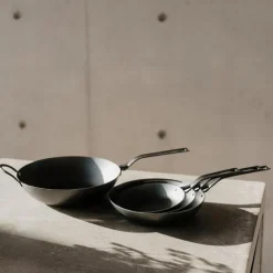 Blacksteel karbonstål stekepanne 28 cm svart
