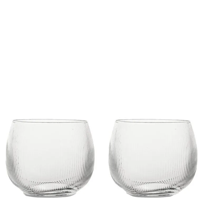 Blanka vannglass 28 cl 2 stk klar