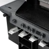 BlazeFlame Master 4 gassgrill 28100W svart