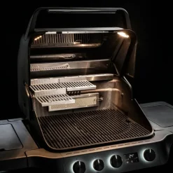 BlazeFlame Master 3 gassgrill 24100W svart