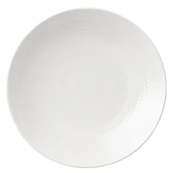 Blå Eld tallerken 19 cm hvit