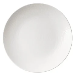 Blå Eld tallerken 23 cm hvit