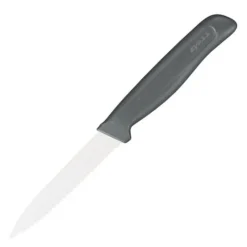 Bølget grønnsakskniv 10 cm beluga grey