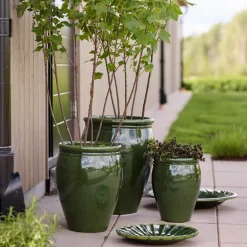 Blomma fat 35 cm irish green