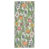 Blomsterløk bordløper 35x80 cm