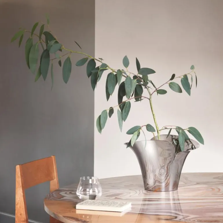 Bloom Botanica blomsterpotte stor 22,3 cm sølv