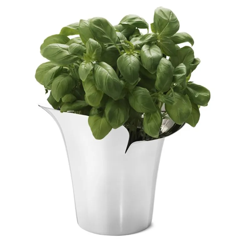 Bloom Botanica blomsterpotte liten 14 cm sølv