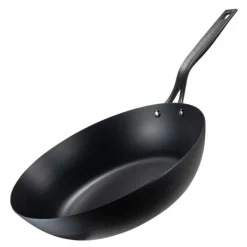Blue Carbon wok 30,5 cm svart