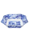 Blue Italian salatskål 1,4L 24x24 cm blå/hvit