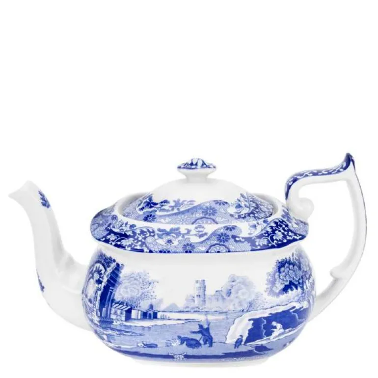 Blue Italian tekanne 1,1L blå/hvit