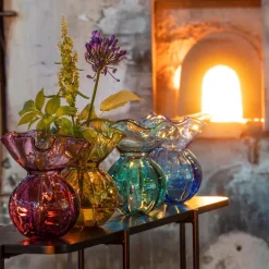 Boblen pride vase 23 cm rød