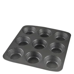 Bolleform for 9 boller stål