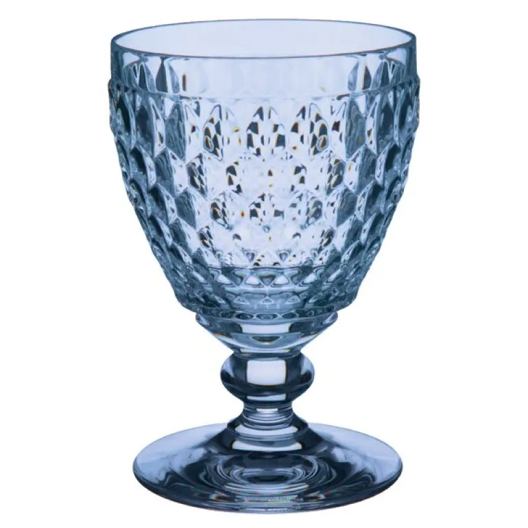 Boston hvitvinsglass 23 cl blå