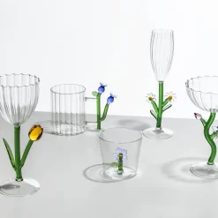 Botanica optisk champagneglass 16 cl tusenfryd