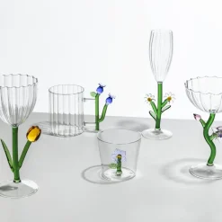 Botanica vannglass 30 cl blomst lilla