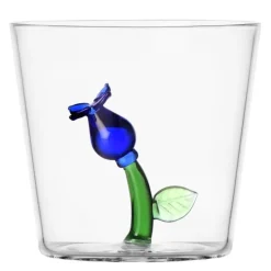 Botanica vannglass 30 cl blomst blå
