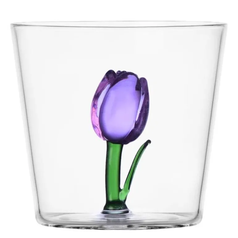 Botanica vannglass 35 cl tulipan lilla