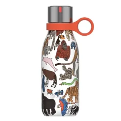 Bottle Up Gullsløyfe termoflaske 28 cl Anette Moi hvit/multi