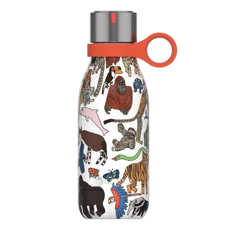 Bottle Up Gullsløyfe termoflaske 28 cl Anette Moi hvit/multi