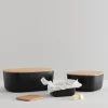 BOX-IT brødboks 23 cm svart