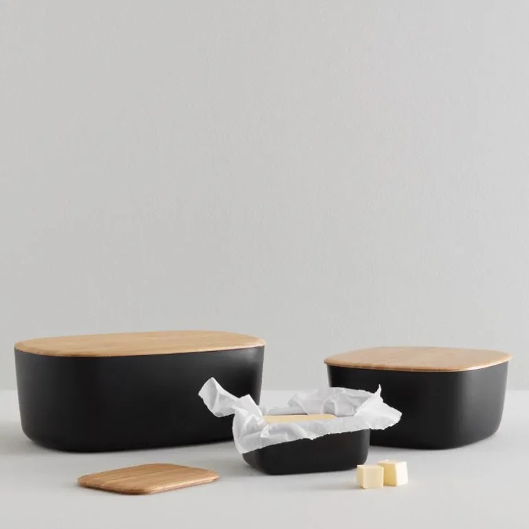 BOX-IT brødboks 23 cm svart