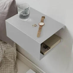 BoxShelf hylle 35x25x15 cm Stone Silver