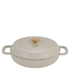 Braiser støpejernsgryte 28 cm 5L sand