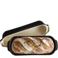 Brødform rektangulær 4,5L svart