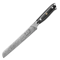 Brødkniv 33 cm svart