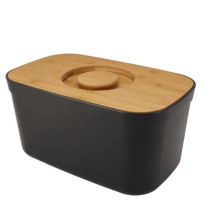 BreadBin brødboks svart