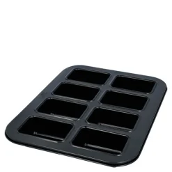 Bread Buddies minibrødform 8 brød 35x27 cm svart