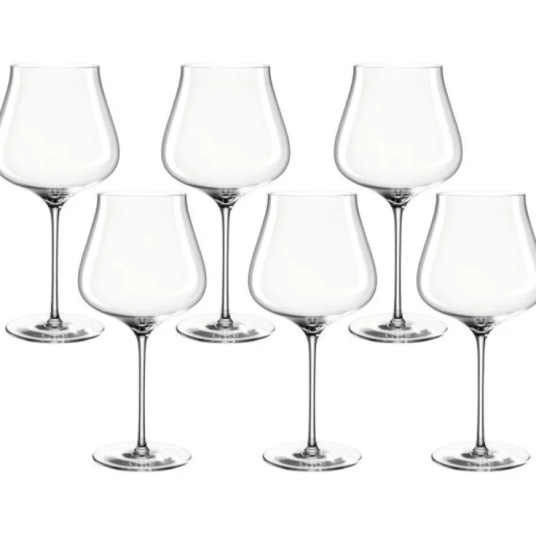 Brunelli burgunder glass 77 cl 6 stk